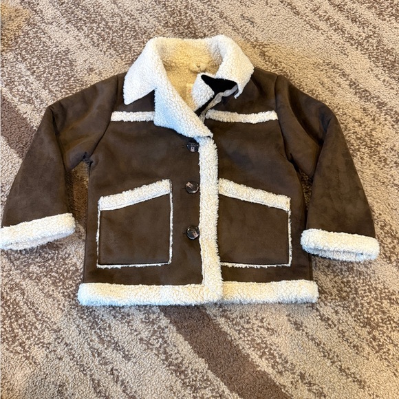 Cat & Jack Other - Kids Brown and Cream Jacket